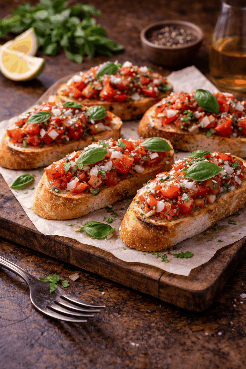 Recipe photo: Ciabatta bruschetta (grill & BBQ)