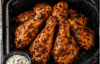 Rezeptfoto: AirFryer Hähnchen (knusprig & saftig) (Schnell & einfach)