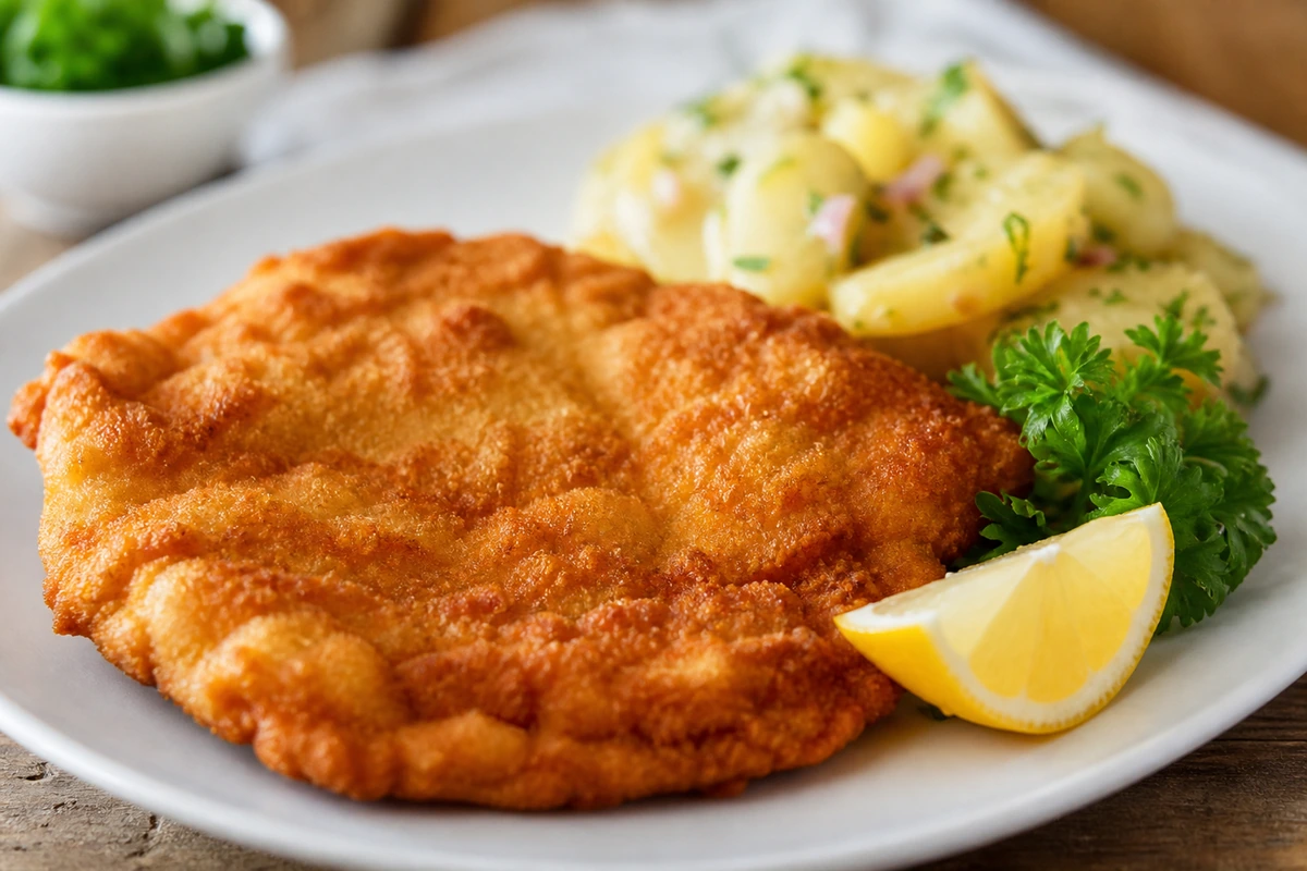 Schnitzel Wiener Art – Rezeptfoto