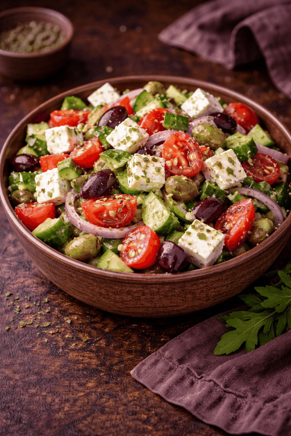 Griechischer Bauernsalat – Rezeptfoto