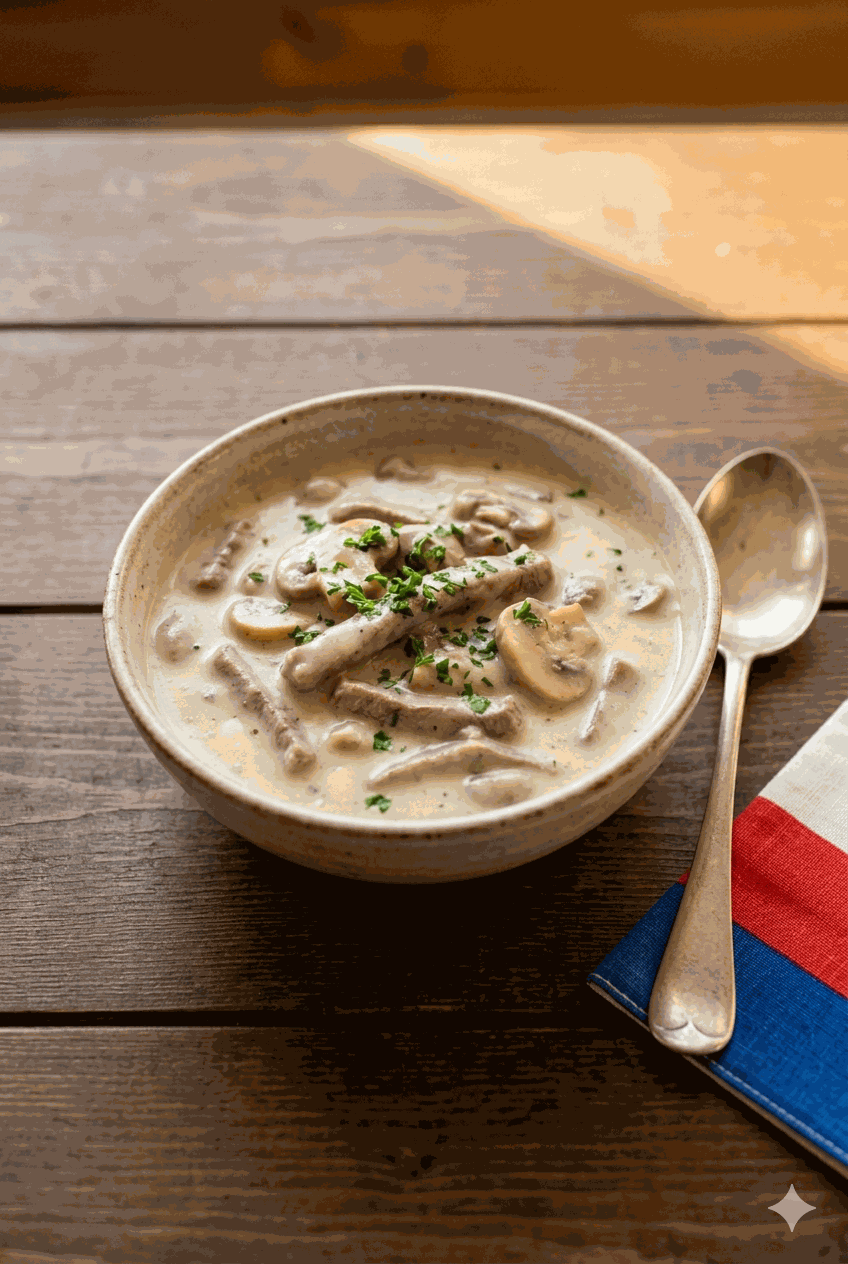 Zdjęcie przepisu: Ragout z języka Schaumburg (klasyki Wölpinghausen)