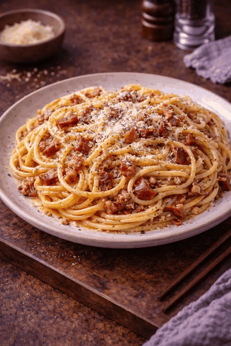 Spaghetti Carbonara – Rezeptfoto