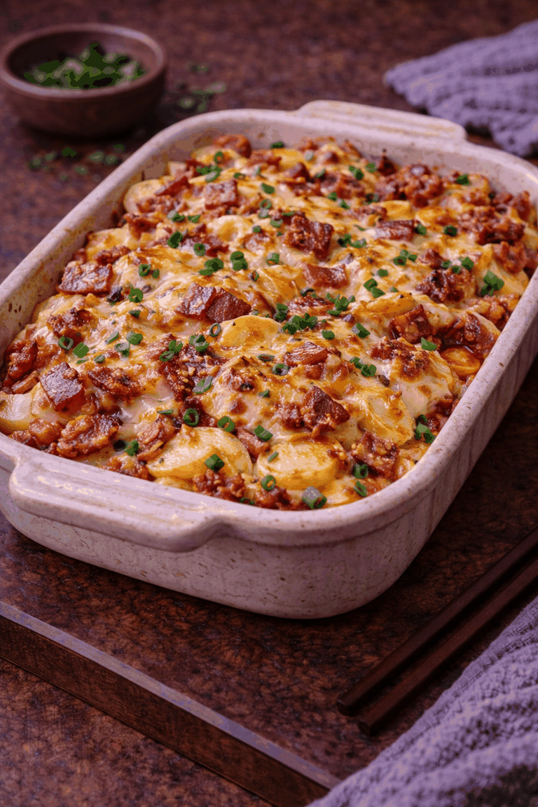 Recipe photo: Potato minced gratin with a twist (Potato dishes)