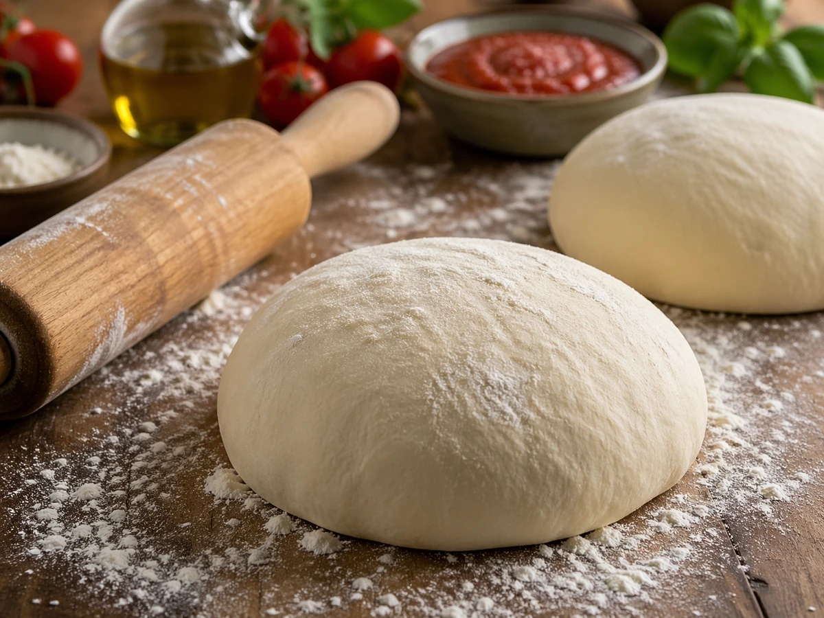 Klassischer Pizzateig Sven-Style – Rezeptfoto