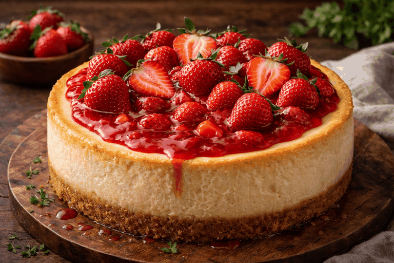 Recipe photo: Classic cheesecake (classics & home cooking)