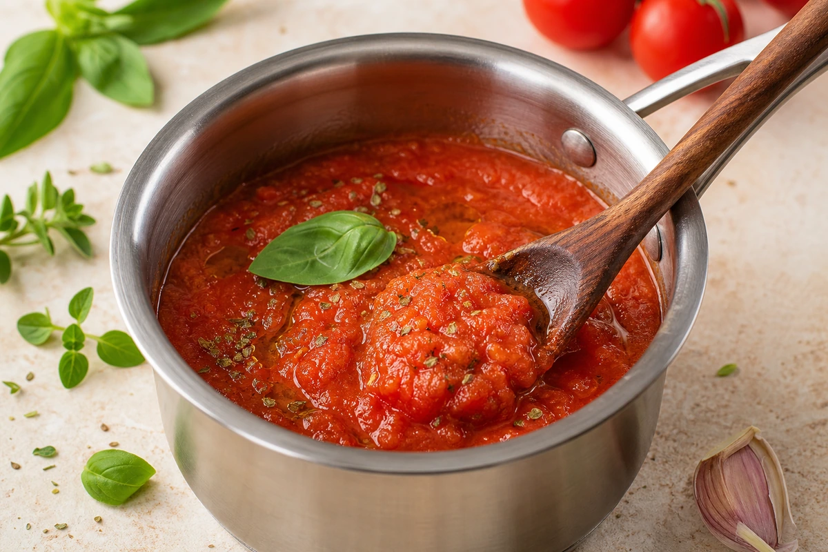 Pizzasauce Grundrezept – Rezeptfoto