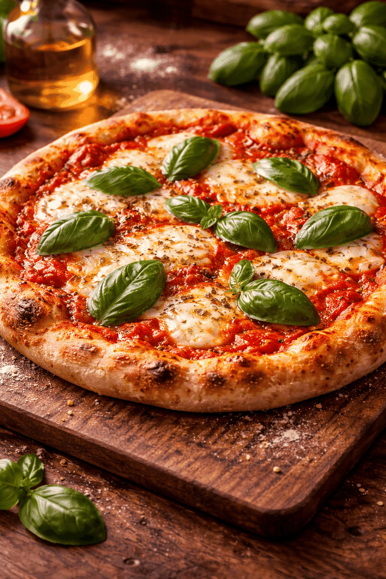 Zdjęcie przepisu: Klasyczna pizza Margherita (podstawowe przepisy)