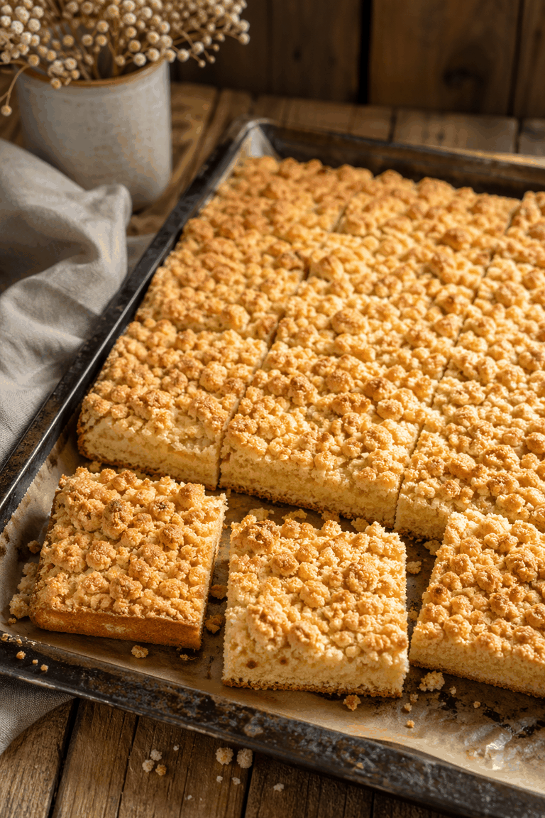 Recipe photo: Crumb cake from the tray (Sheet Cakes)