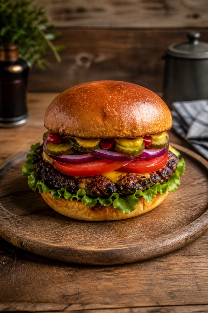 Smash Burger classico – Stile hamburger – Foto della ricetta