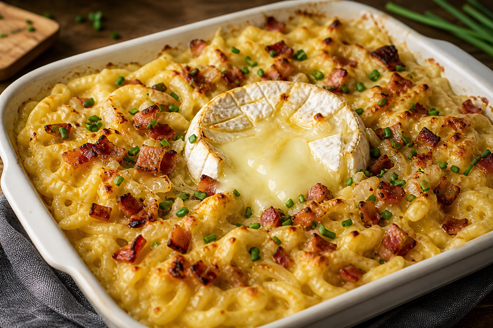 Recipe photo: Oven cheese spaetzle (side dishes)