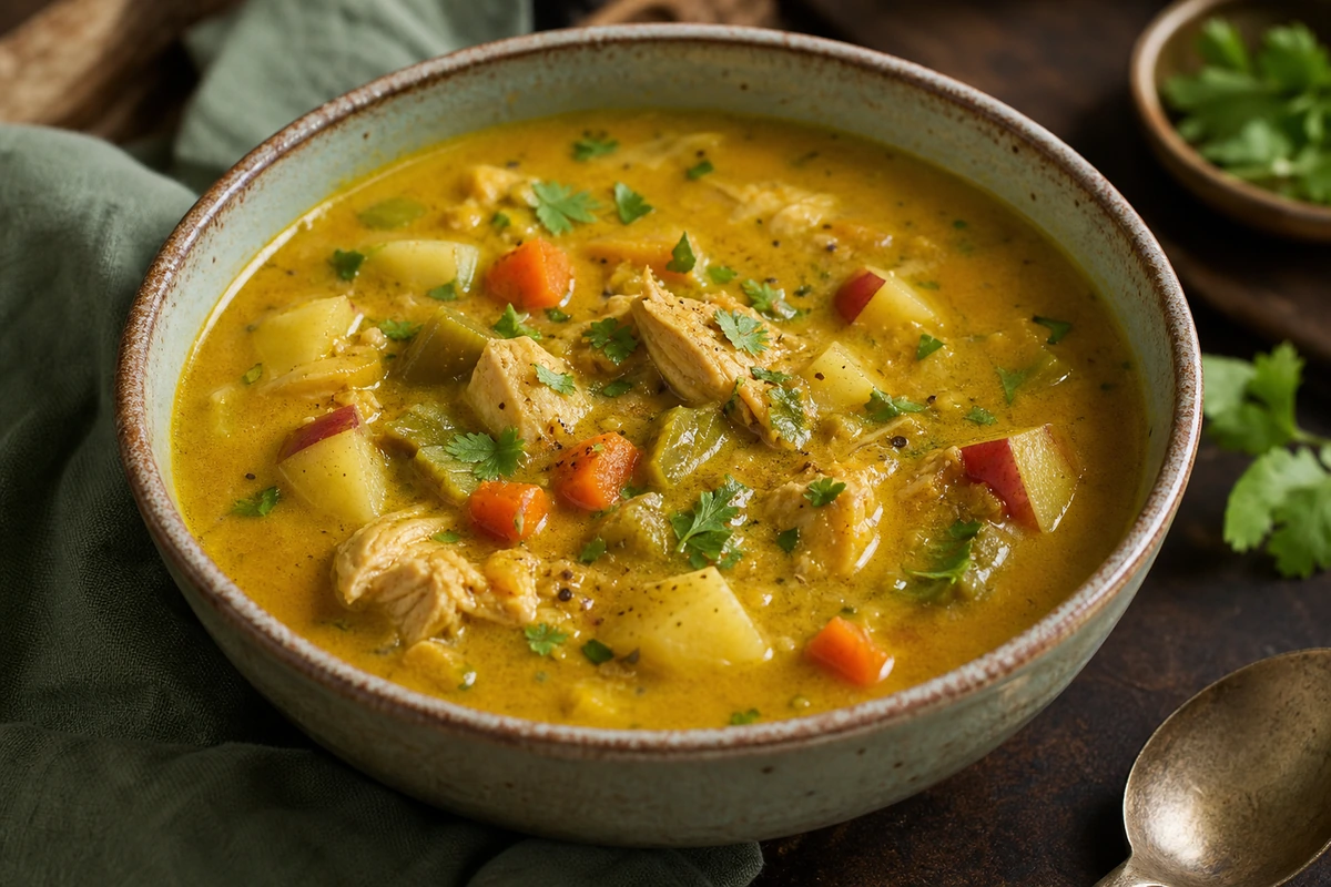 Mulligatawny-Suppe – Rezeptfoto