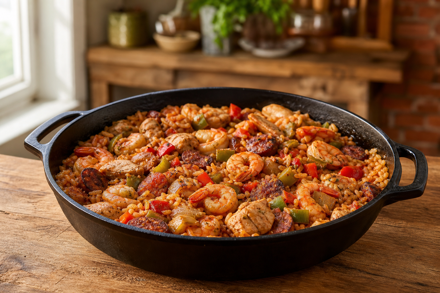 Recipe photo: Jambalaya – Louisiana/USA (World Tour)