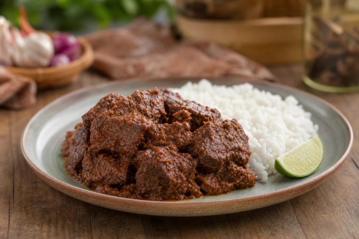 Rendang – Indonesien – Rezeptfoto