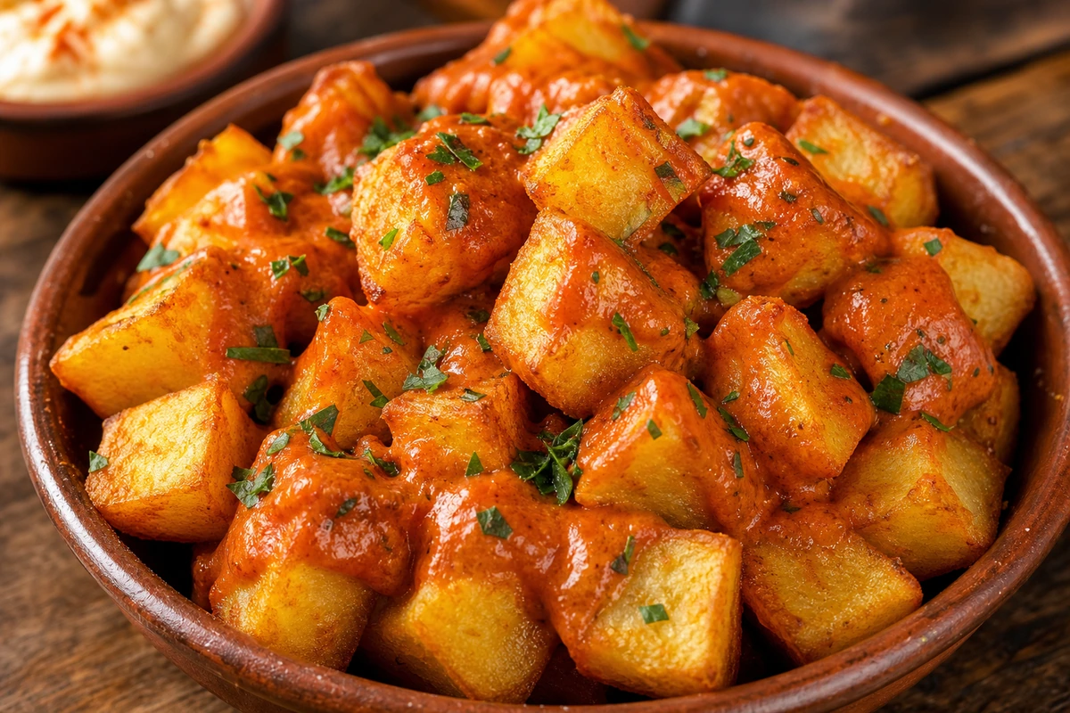 Patatas Bravas – AI-generated serving suggestion