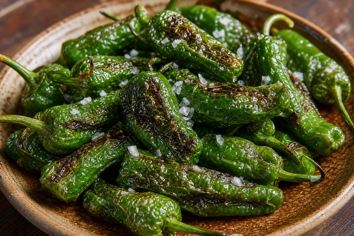 Pimientos de Padrón – AI-generated serving suggestion