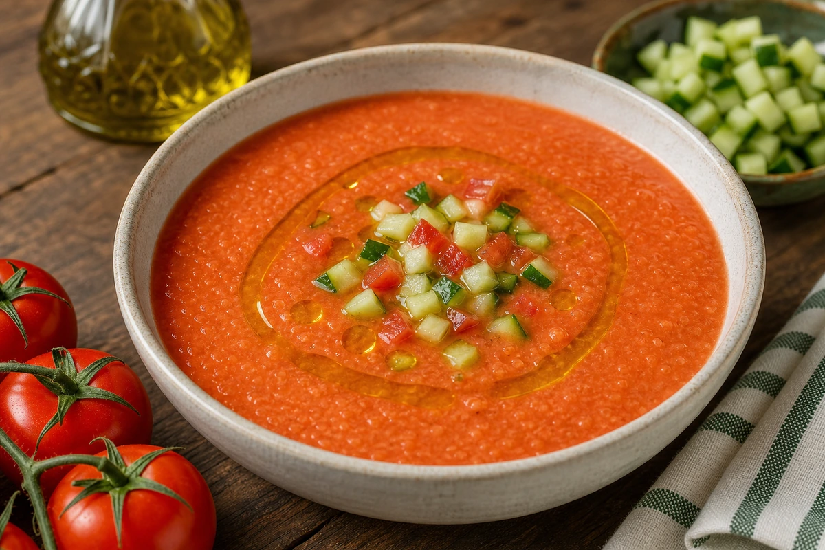 Gazpacho Andaluz – AI-generated serving suggestion
