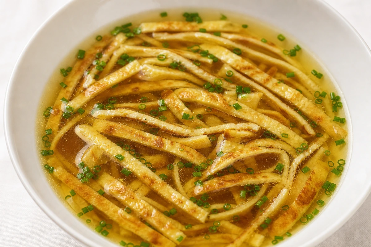 Frittatensuppe – KI-Serviervorschlag