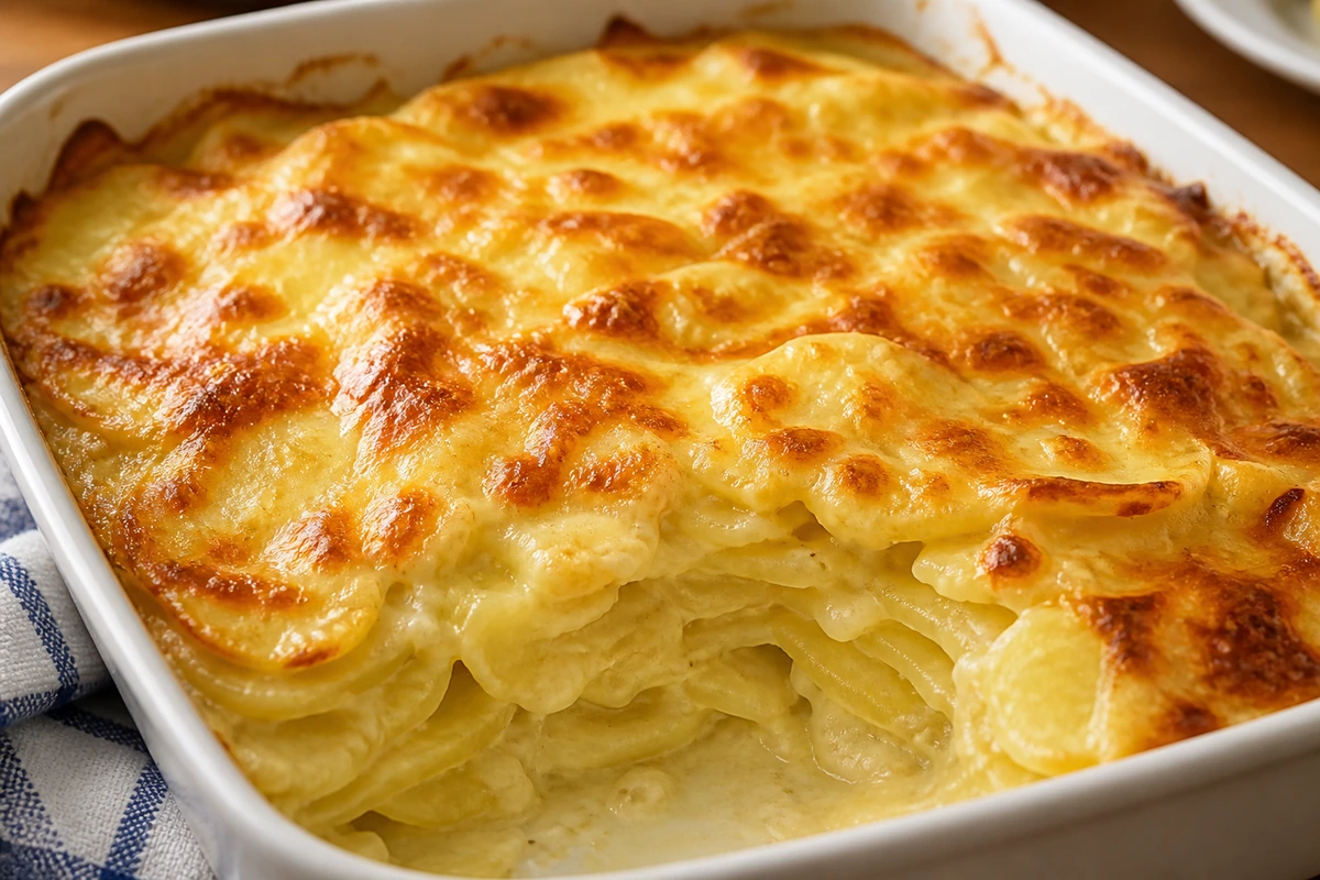 Dänischer Kartoffelauflauf – KI-Serviervorschlag