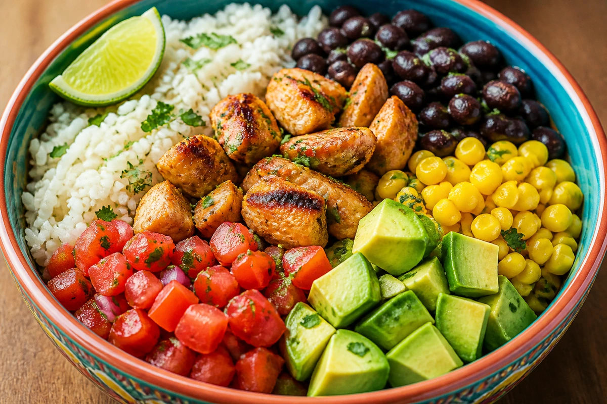 Burrito Bowl – KI-Serviervorschlag