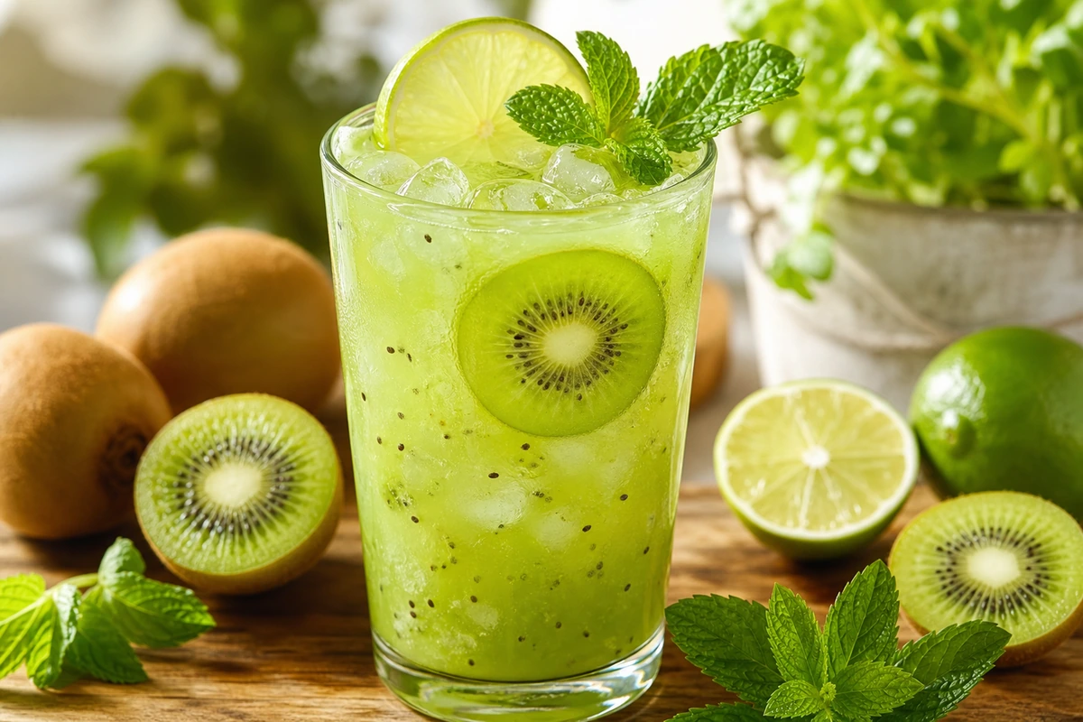 Kiwi-Limette Agua Fresca – KI-Serviervorschlag