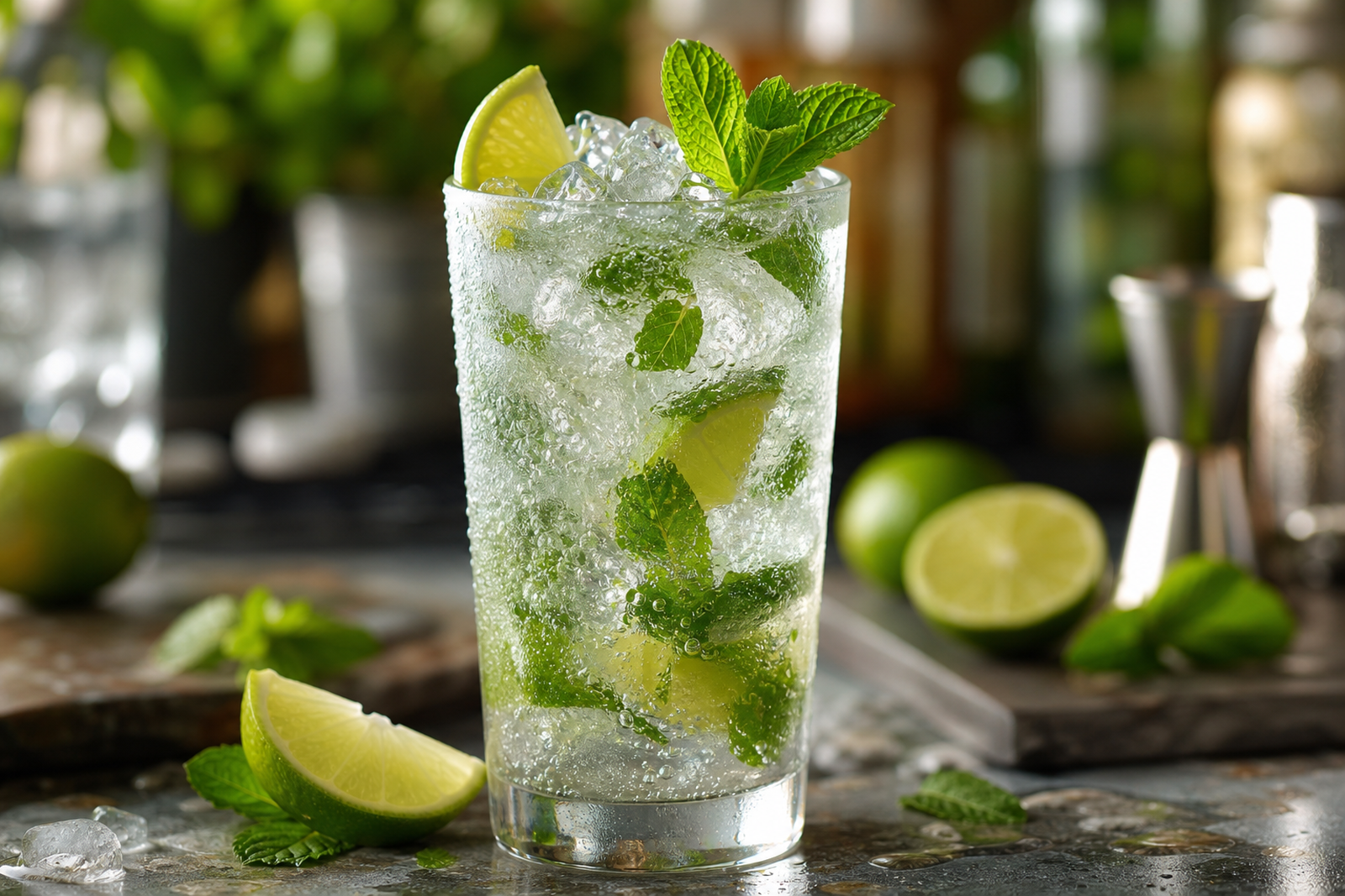 Zdjęcie przepisu: Virgin mojito (Letnie napoje, limonady i mocktaile)