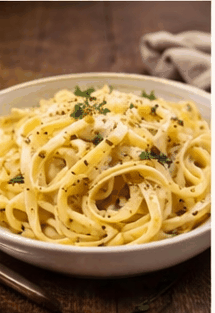 Recipe photo: Creamy Parmesan pasta without cream (Pasta dishes)