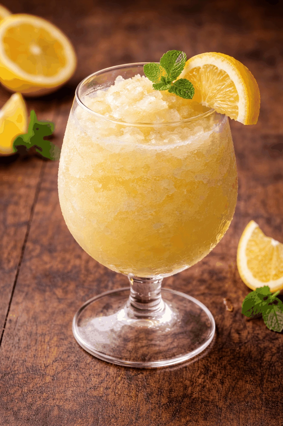 Zitronen-Vodka-Slush für den Ninja Slushi – Rezeptfoto