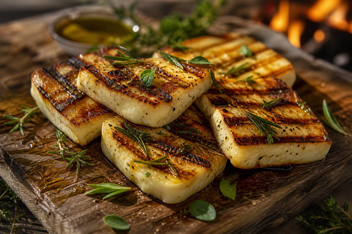 Halloumi alla griglia – Foto della ricetta