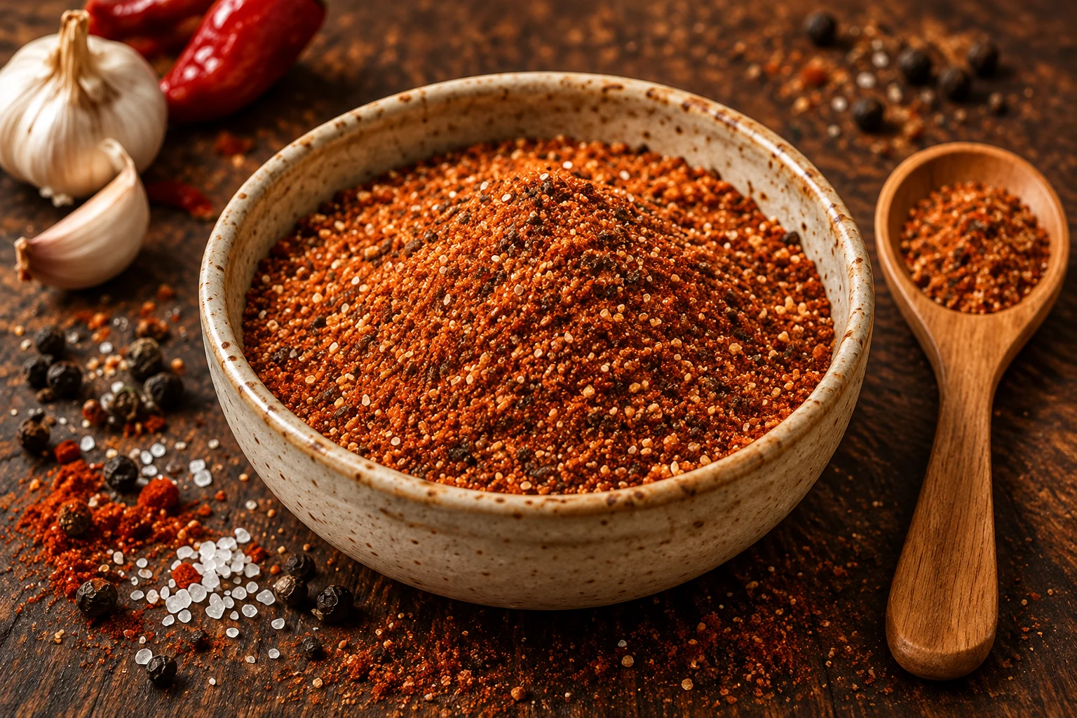 Sven's BBQ Rub (condimento base) – Suggerimento di presentazione generato con IA