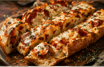 Recipe photo: Filled oven baguette with chorizo (snacks)