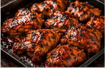 Zdjęcie przepisu: Kurczak BBQ z piekarnika (Grill & BBQ)