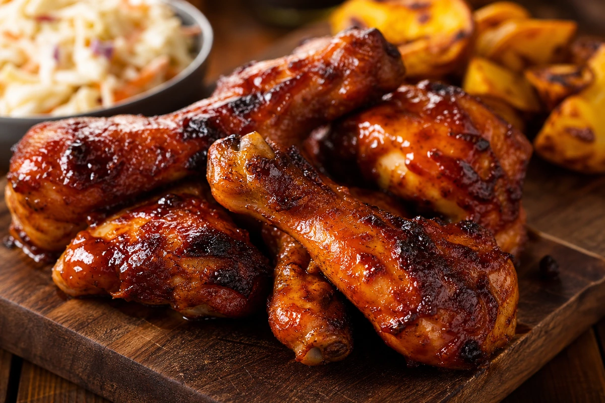 Pollo al barbecue al forno – Foto della ricetta