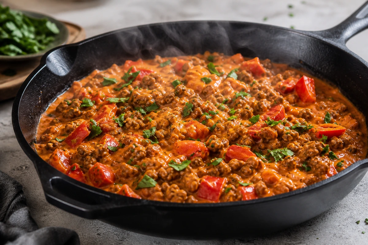 Padella per tritare velocemente con ajvar – Foto della ricetta